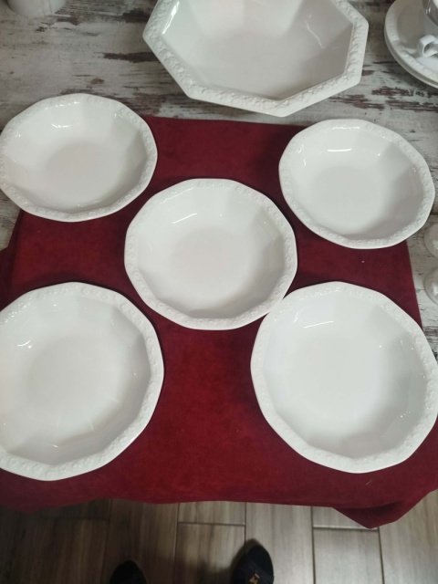 5 salaterek Rosenthal Biała Maria 15 cm