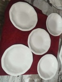 5 salaterek Rosenthal Biała Maria 15 cm