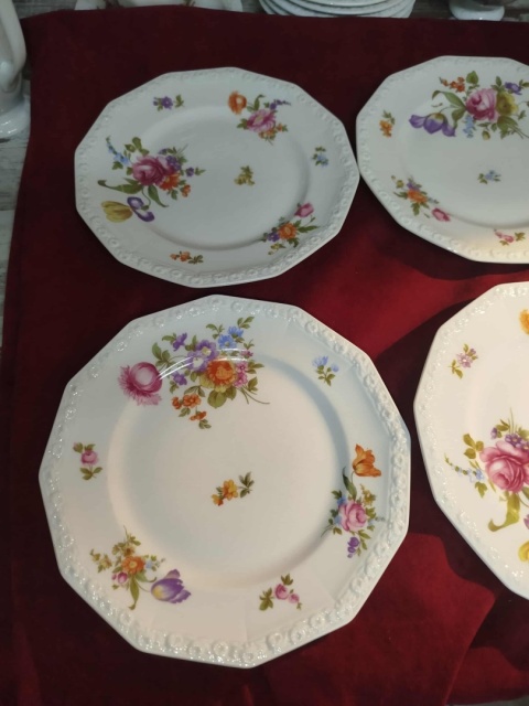 6 x tal. śniad. Rosenthal Maria Sommerstrauss 20 cm