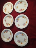 6 x talerz Rosenthal Maria Sommerstrauss śred. 14 cm