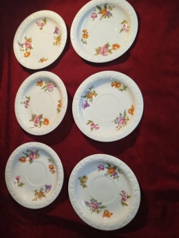 6 x talerz Rosenthal Maria Sommerstrauss śred. 14 cm