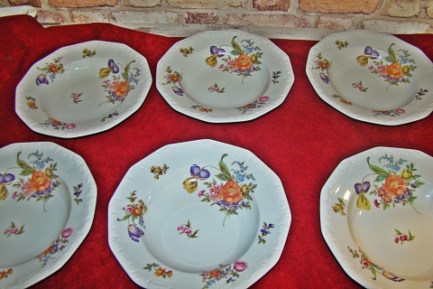 6x talerz głęb. Rosenthal Maria Sommerstrauss