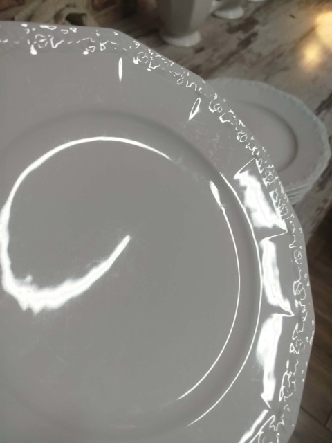 6x talerz płas. Rosenthal Biała Maria