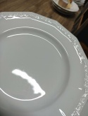 6x talerz płas. Rosenthal Biała Maria