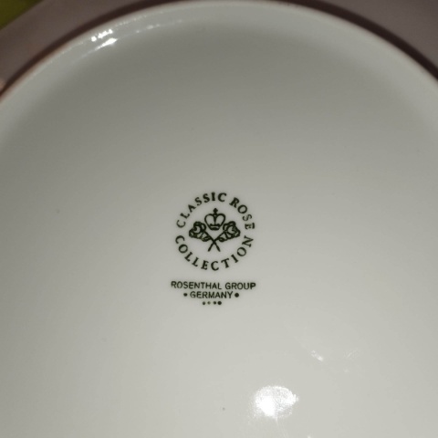 6x talerz płas.Rosenthal Maria Sommerstrauss
