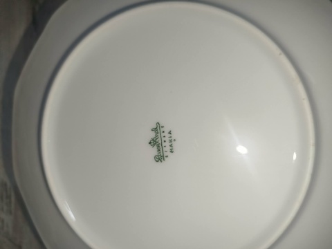 6x talerz śniad. Rosenthal Biała Maria śred. 20 cm