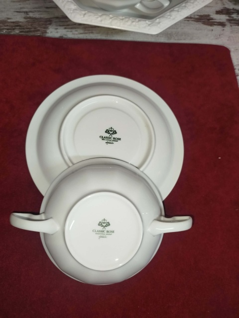 Rosenthal Biała Maria -bulionówka + spodek