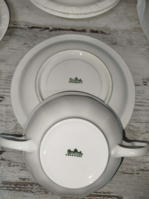 Rosenthal Biała Maria -bulionówka + spodek