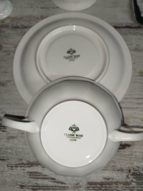 Rosenthal Biała Maria -bulionówka + spodek