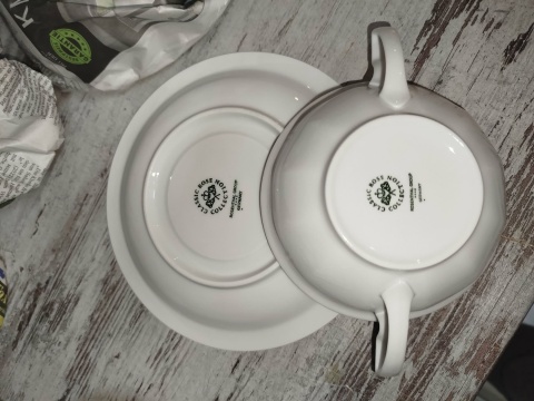 Rosenthal Biała Maria -bulionówka + spodek