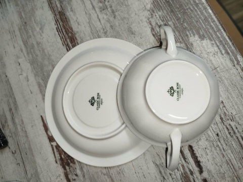 Rosenthal Biała Maria -bulionówka + spodek