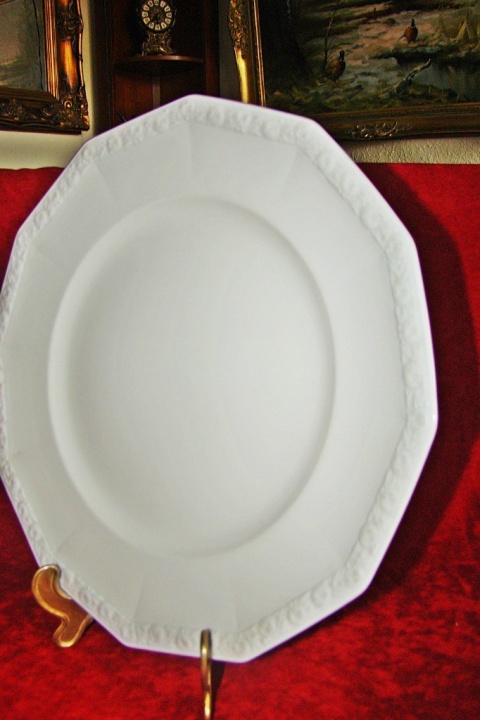 duża patera- podtalerz Rosenthal Biała Maria 31 cm