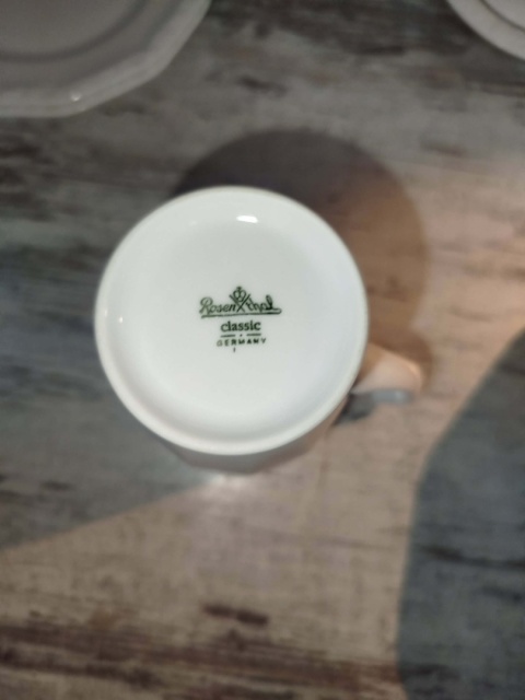 duży kubek Rosenthal Biała Maria