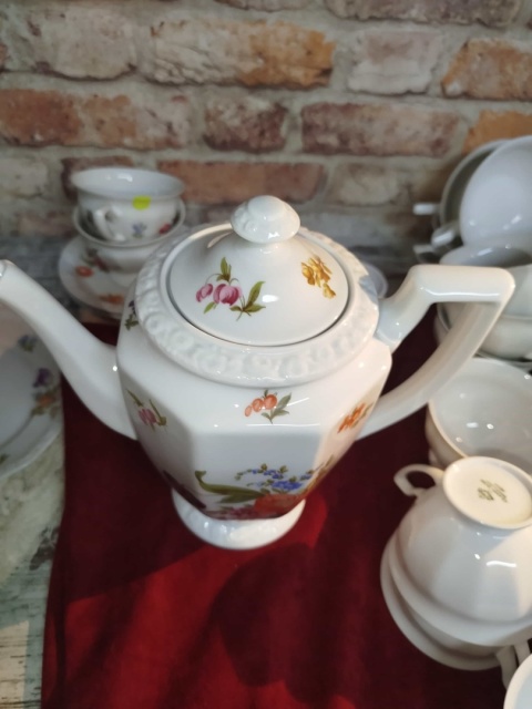 dzbanek do kawy Rosenthal Maria Sommerstrauss wys. 22 cm z sitkiem