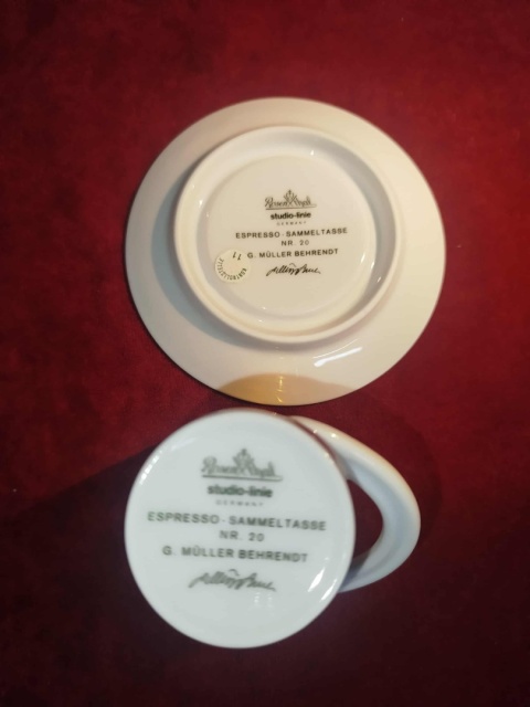 filiżanka do espresso Rosenthal studio-line, cupola nr.20