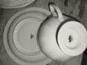 filiżanka do herbaty+ podstawek Rosenthal Biała Maria