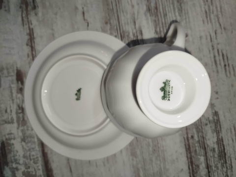 filiżanka z podst. Rosenthal Biała Maria