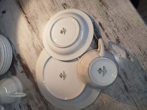 filiżanka- zestaw Rosenthal Biała Maria