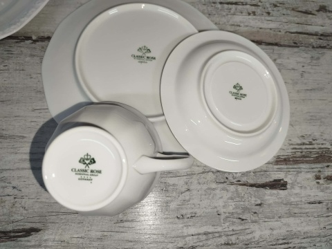 filiżanka- zestaw Rosenthal Biała Maria