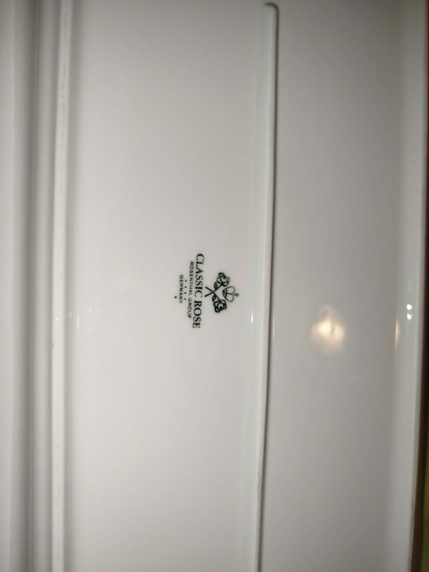 patera królewska Rosenthal Biała Maria 37/16,5 cm