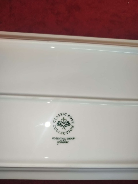 patera królewska Rosenthal Biała Maria