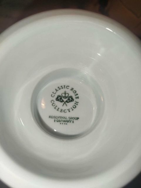 piękny wazon Rosenthal Biała Maria 18,5 cm