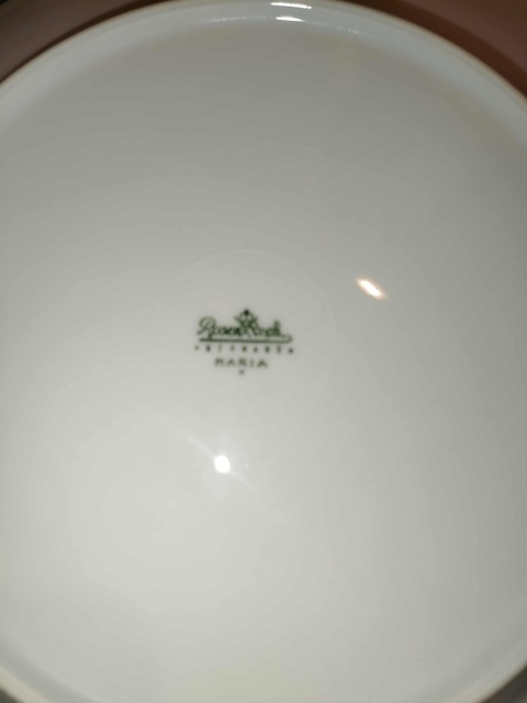 talerz płaski Rosenthal Biala Maria