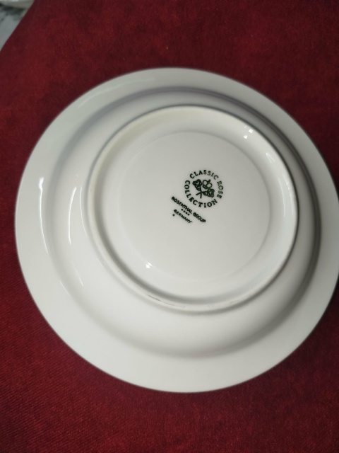 talerzyk pod filiżankę Rosenthal Maria Bratki