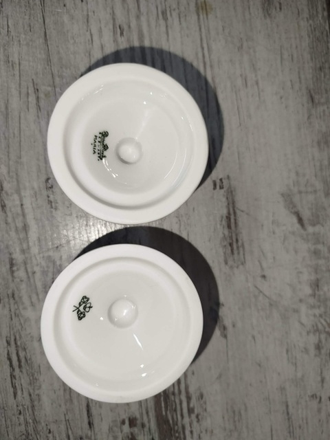 2 świeczniki Rosenthal Biała Maria