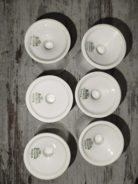 6 x kieliszki do jaj Rosenthal Maria -wysokie 36r