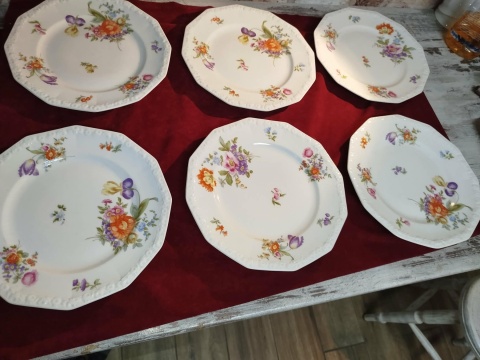 6 x talerz płaski Rosenthal Maria Sommerstrauss