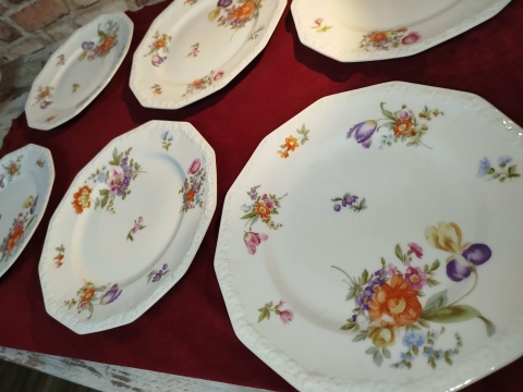 6 x talerz płaski Rosenthal Maria Sommerstrauss