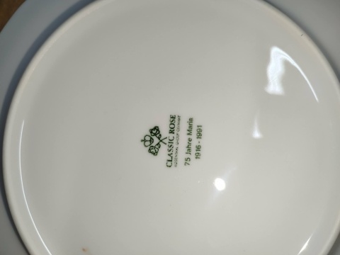 6x talerz płas. Rosenthal Biała Maria