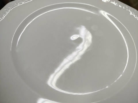 6x talerz śniad. Rosenthal Biała Maria śr. 20 cm