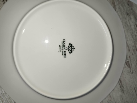 6x talerz śniad. Rosenthal Biała Maria śred. 20 cm