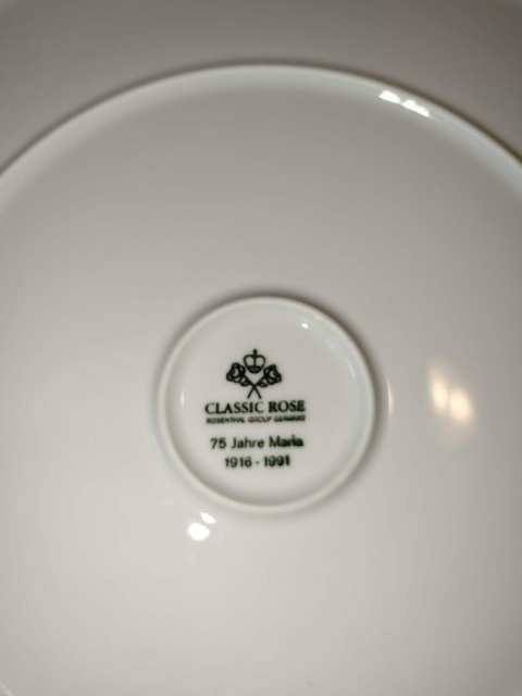 Rosenthal Biała Maria Tortownica