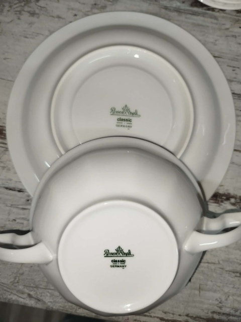 Rosenthal Biała Maria -bulionówka + spodek