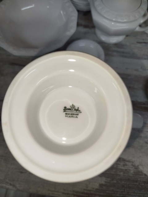 duży dzbanek Rosenthal Biała Maria 1,9 l, z sitkiem