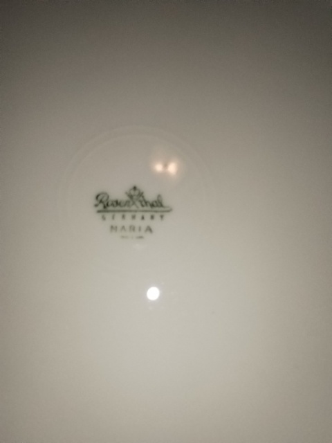 duży talerz Talerz Rosenthal Biała Maria śred. 28cm