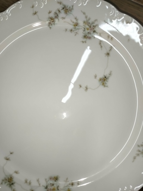 duży talerz patera Rosenthal Monbijou Grune Ranke śred. 31,5 cm