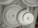 filiżanka do herbaty+ podstawek Rosenthal Biała Maria