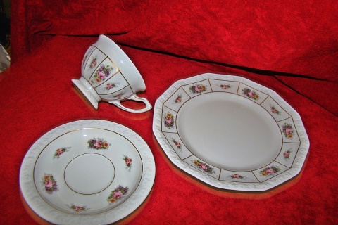 filiżanka - zestaw Rosenthal Maria Poesie JAK NOWE