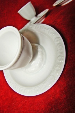 kieliszek do jaj Rosenthal Biała Maria