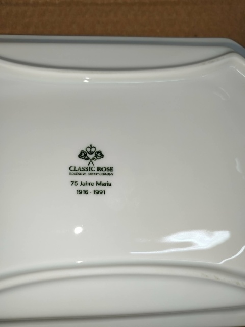 maselniczka Rosenthal Biała Maria