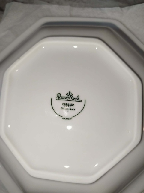 misa Rosenthal Biała Maria śred. 25 cm,JAK NOWA