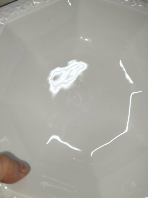 misa Rosenthal Biała Maria śred. 27,5 cm