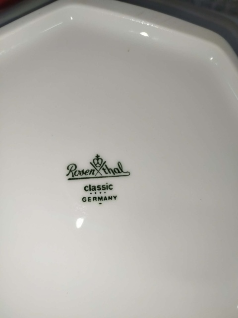 misa Rosenthal Biała Maria śred. 28 cm