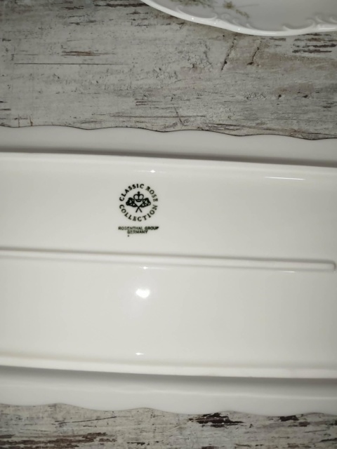 patera Rosenthal Monbijou Grune Ranke 35,5/16 cm