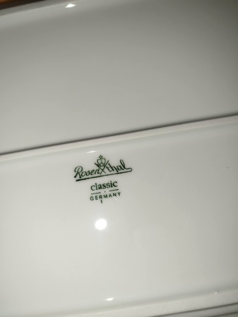 patera królewska Rosenthal Biała Maria