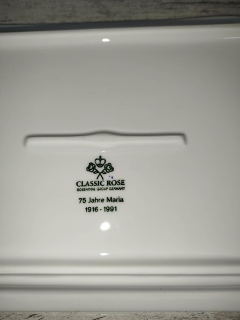 półmisek 27/ 16,5 cm Rosenthal Biała Maria